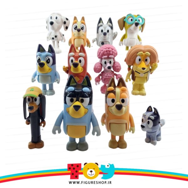 Bluey Family and Friends action figures