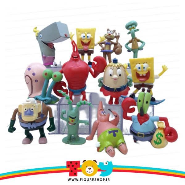 مجموعه باب اسفنجی 12 عددی