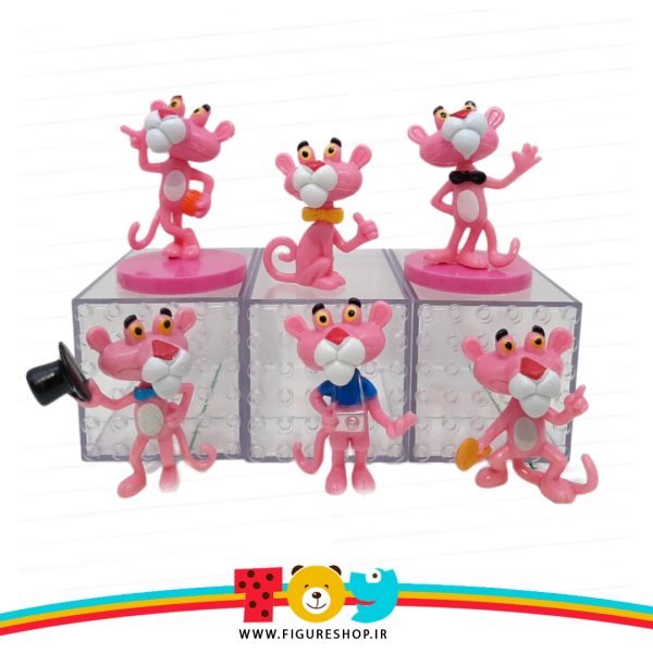 فیگور پلنگ صورتی