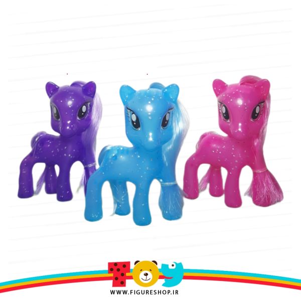 فیگور اسب پونی شفاف