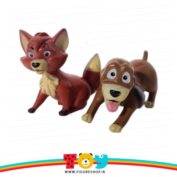 فیگور روباه و سگ شکاری