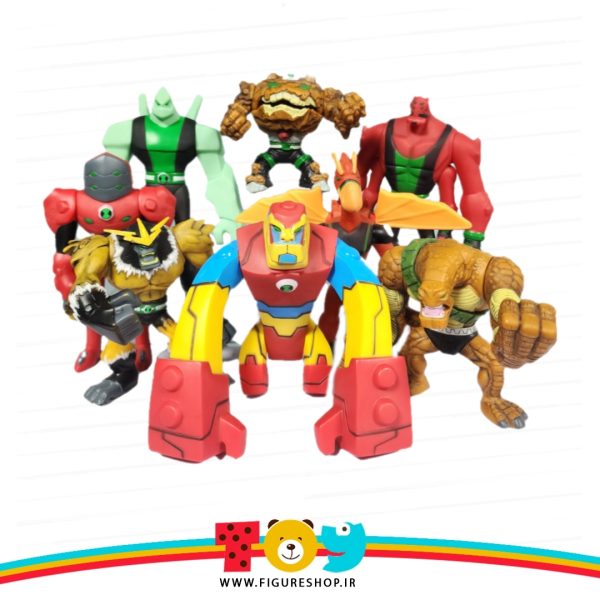 اکشن فیگور شخصیتهای بن تن سایز بزرگ