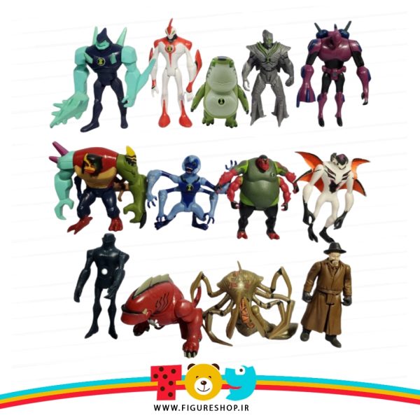 مجموعه شخصیتهای بن تن در 7 طرح