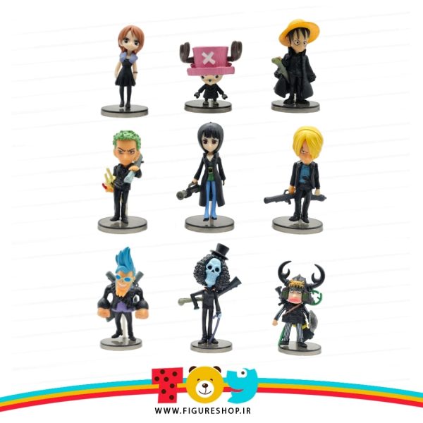 فیگور مجموعه ۹ عددی انیمه وان پیس