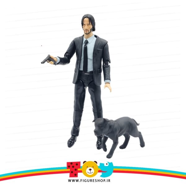 اکشن فیگور جان ویک دارای سگ برند مافکس