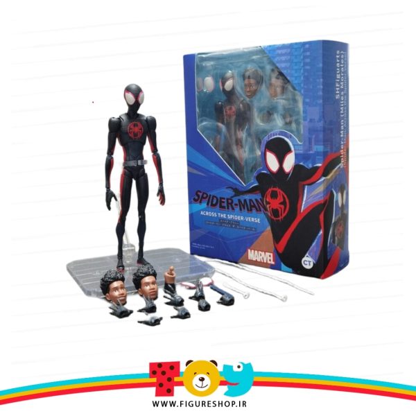 اکشن فیگور مایلز مورالز مرد عنکبوتی برند مارول(miles morales)