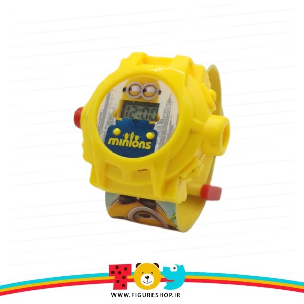 ساعت مچی دیجیتال مینیون مدل پروژکتوری