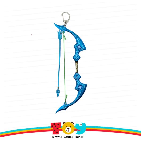 آویز تیر و کمان بازی لیگ آو لجندز فلزی مدل ۳