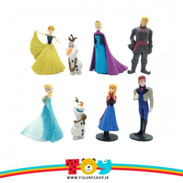 فیگور مجموعه فروزن (frozen ) از سری sweet box