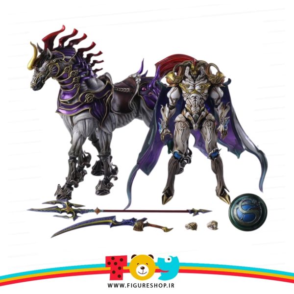 اکشن فیگور فاینال فانتزی برند پلی آرت ( Square Enix Final Fantasy Creatures Odin Bring Arts Action Figure )